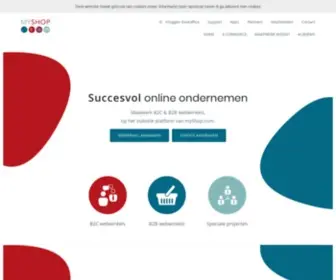 MijNwinkel.nl(Webshop beginnen) Screenshot