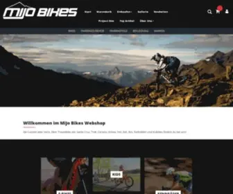 Mijo-Bikes.de(Onlineshop) Screenshot