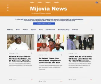 Mijovia.com(Mijovia News) Screenshot