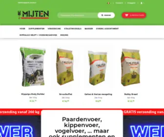 MijTen.be(Paardenvoer, Kippenvoer, Vogelvoer) Screenshot