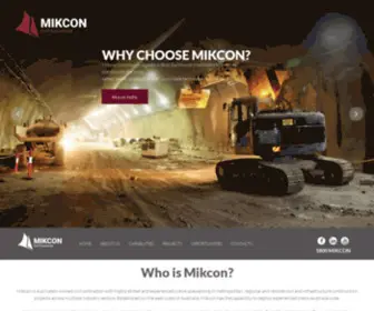 Mikcon.com.au(1800 MIKCON) Screenshot