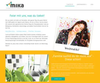 Mika-Onlinehandel.de(Dein Begleiter durchs Partyleben) Screenshot