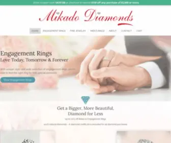 Mikadodiamonds.com(Mikado Diamonds) Screenshot