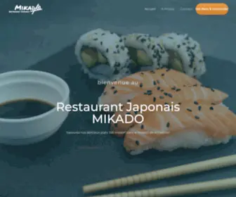 Mikadostrasbourg.fr(Mikado Restaurant Japonais) Screenshot