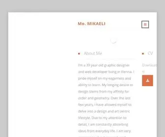 Mikaelim.com(Digital Media Producer in Vienna) Screenshot