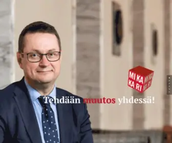 Mikakari.fi(Tehdään muutos yhdessä) Screenshot