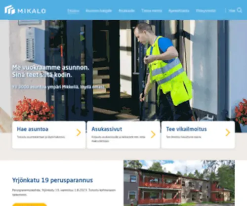 Mikalo.fi(Me vuokraamme asunnon) Screenshot