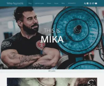 Mikanyyssola.fi(Mika Nyyssölä) Screenshot