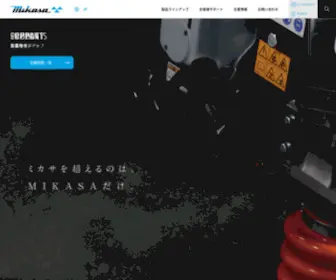 Mikasas.jp(三笠産業) Screenshot