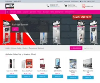 Mikdisplay.com(Örümcek Standlar) Screenshot