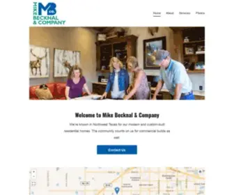 Mikebecknal.com(Mike Becknal & Company) Screenshot
