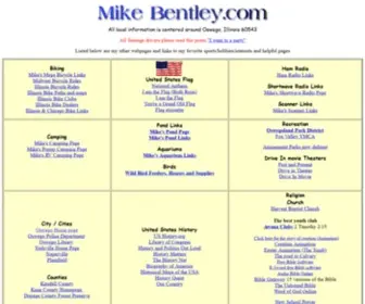 Mikebentley.com(Mike Bentley's) Screenshot