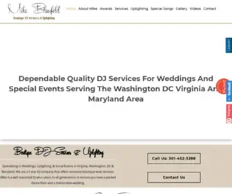 Mikeblaufeld.com(Dependable DJ Wedding Services Washington DC) Screenshot