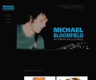 Mikebloomfieldamericanmusic.com(Michael Bloomfield) Screenshot