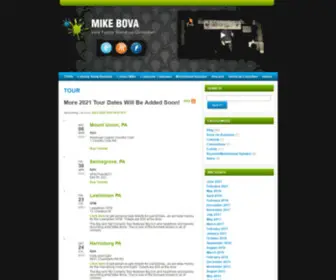 Mikebova.com(Book A Comedy Show Fundraiser) Screenshot