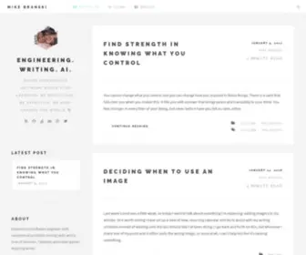 Mikebranski.com(Mike Branski) Screenshot