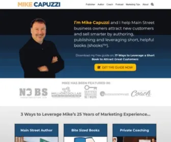 Mikecapuzzi.com(Short Business Book Publishing) Screenshot