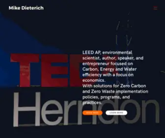 Mikedieterich.com(Mike Dieterich Environmental Scientist) Screenshot