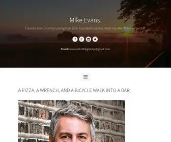 Mikeevans.com(Mike Evans) Screenshot