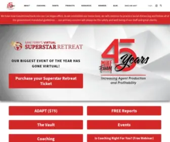 Mikeferry.com(The Mike Ferry Organization) Screenshot