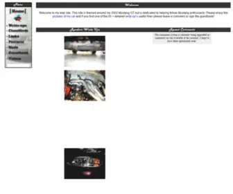 Mikefordmustang.com(Mustang write up's & How To / DIY guides. This website) Screenshot