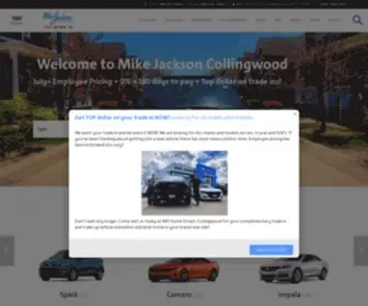 Mikejacksongm.com(Mike Jackson GM) Screenshot