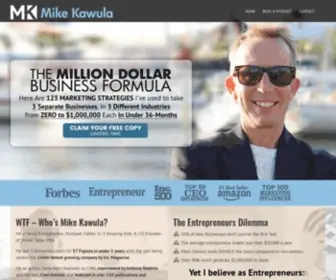Mikekawula.com(Mike Kawula) Screenshot