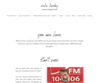 Mikekewley.com(Ordinary enlightenment) Screenshot