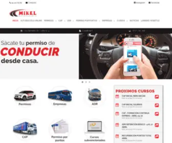 Mikel.bz(Autoescuela Bilbao MIKEL) Screenshot