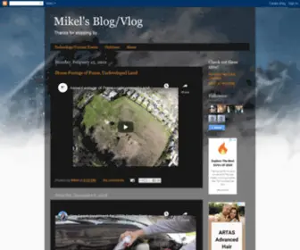 Mikel.com(Mikel's Blog/Vlog) Screenshot