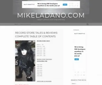 Mikeladano.com(Mikeladano) Screenshot