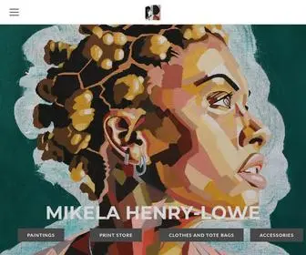 Mikelahenrylowe.com(Mikéla Henry) Screenshot