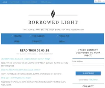 Mikeleake.net(Borrowed Light) Screenshot