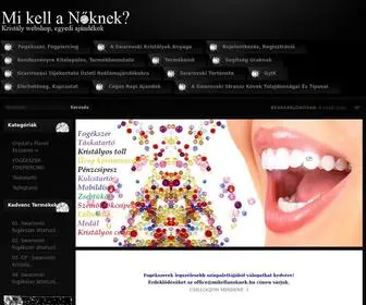 Mikellanoknek.hu(Swarovski) Screenshot