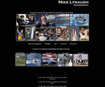 Mikelynaugh.com(Washington DC photographer/photojournalist Mike Lynaugh) Screenshot