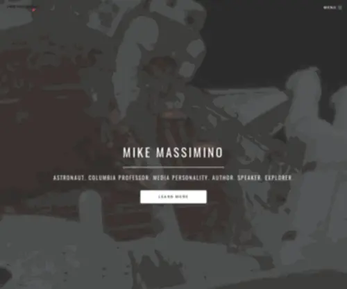 Mikemassimino.com(Mike Massimino) Screenshot