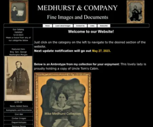 Mikemedhurst.com(Medhurst) Screenshot