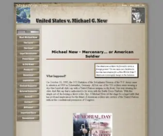 Mikenew.com(Michael New) Screenshot