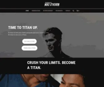 Mikeohearn.com(The Official Site of Mike O'Hearn) Screenshot