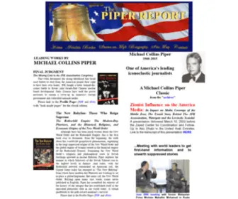 Mikepiperreport.com(Michael Collins Piper Report) Screenshot