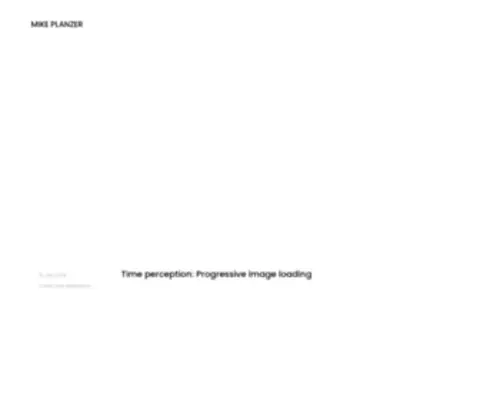 Mikeplanzer.ch(Design & Code) Screenshot