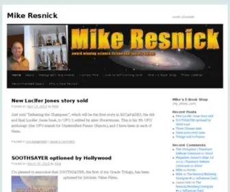 Mikeresnick.com(Mike Resnick) Screenshot