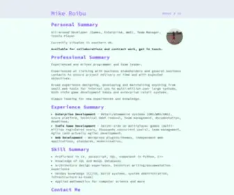 Mikeroibu.com(Mike Roibu) Screenshot