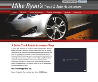 Mikeryans.com(Mike Ryan's Auto Accessories) Screenshot