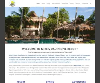 Mikes-Beachresort.com(Best Philippines Diving) Screenshot