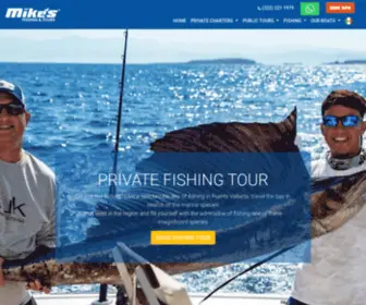 Mikes-Charters.com(Tours, Fishing and more) Screenshot