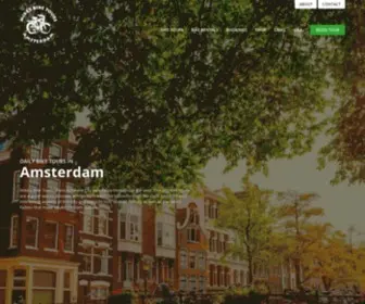 Mikesbiketoursamsterdam.com(Mike's Bike Tours) Screenshot