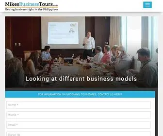 Mikesbusinesstours.com(Business Outsourcing Philippines) Screenshot