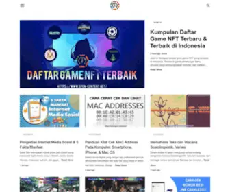 Mikescore.com(Portal Informasi Tanah Air) Screenshot