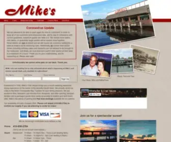 Mikescrabhouse.com(Mike's Restaurant & Crabhouse) Screenshot